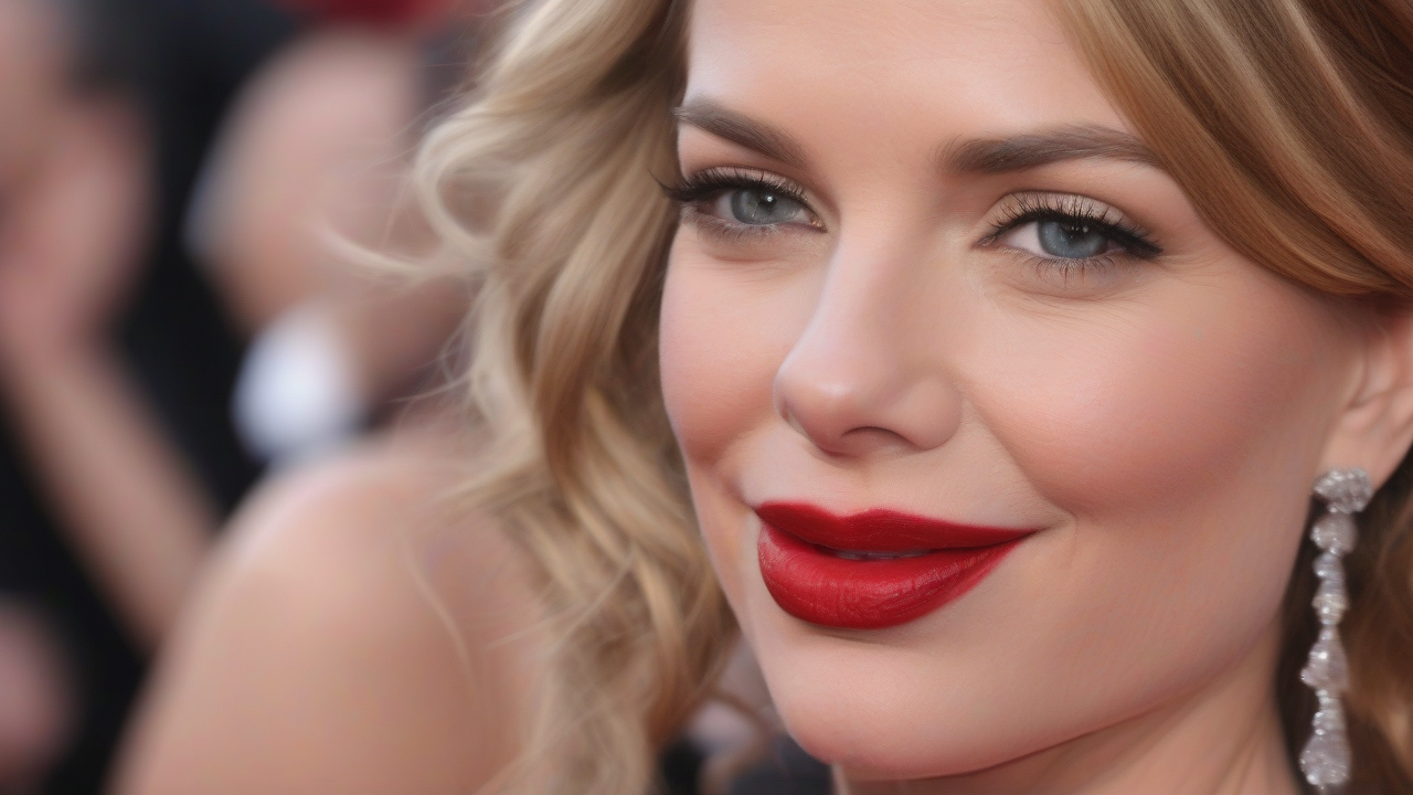 Actresses Rock Red Lips at Oscars