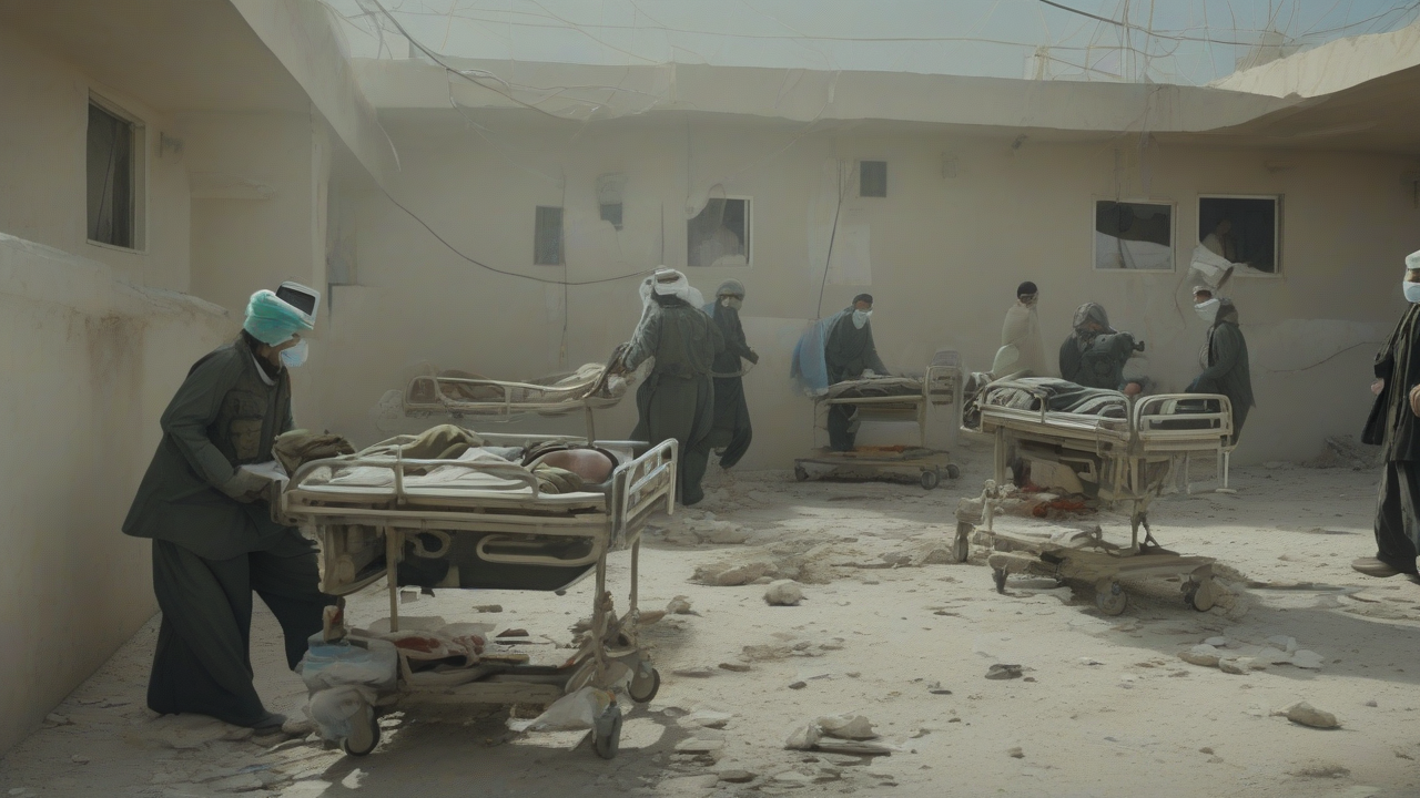 Airstrike hits Kabul hospital