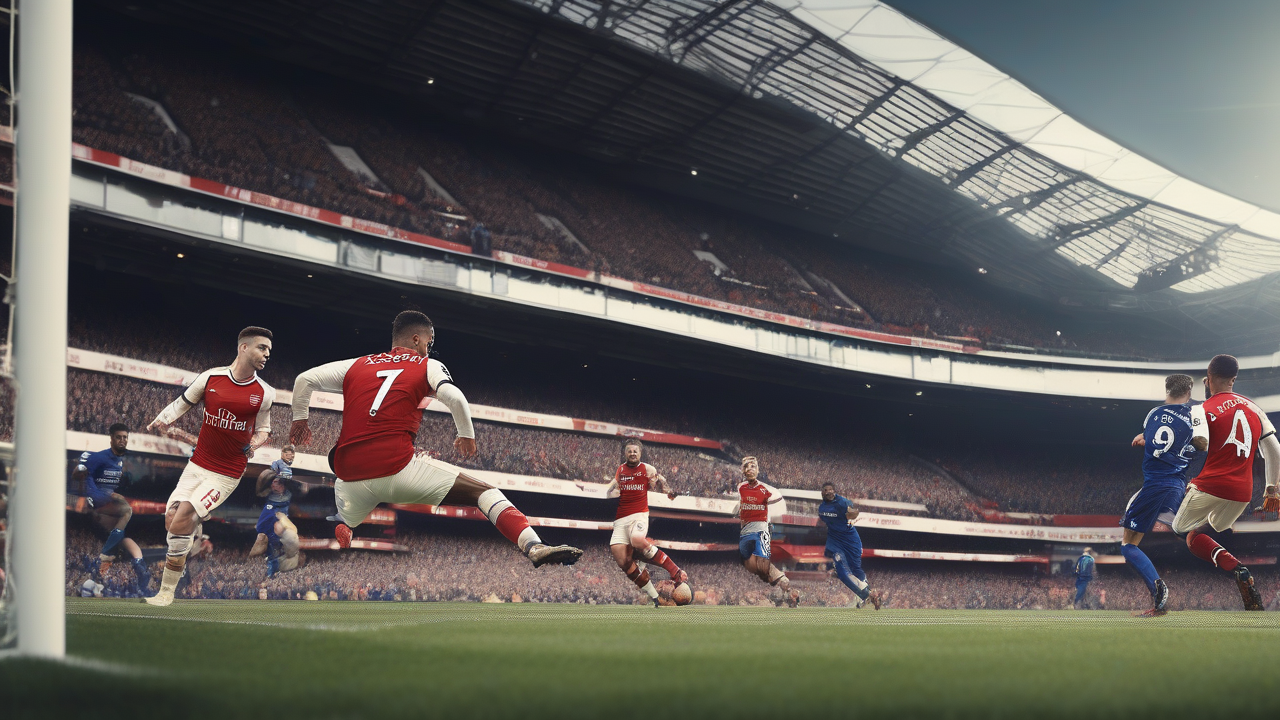 Arsenal Beats Everton 2-0