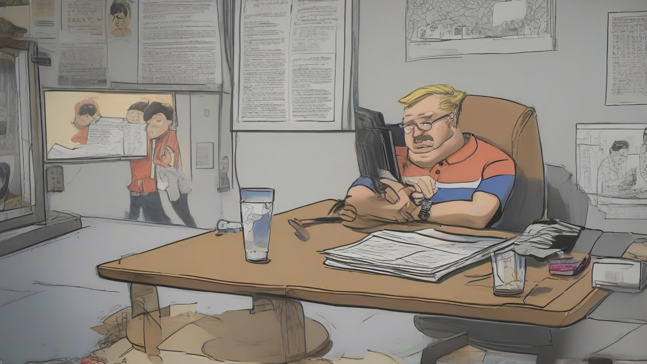 Artist Devin Le illustrates awkward moments