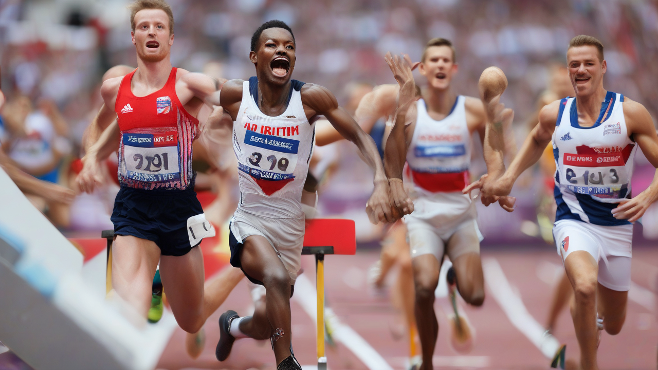 Britain Wins Single Medal