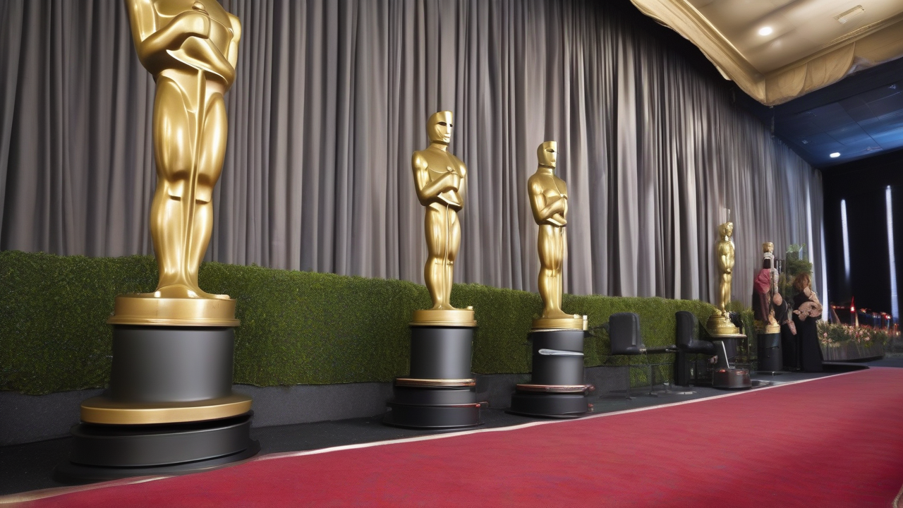 Celebrities use Oscars to advocate peace