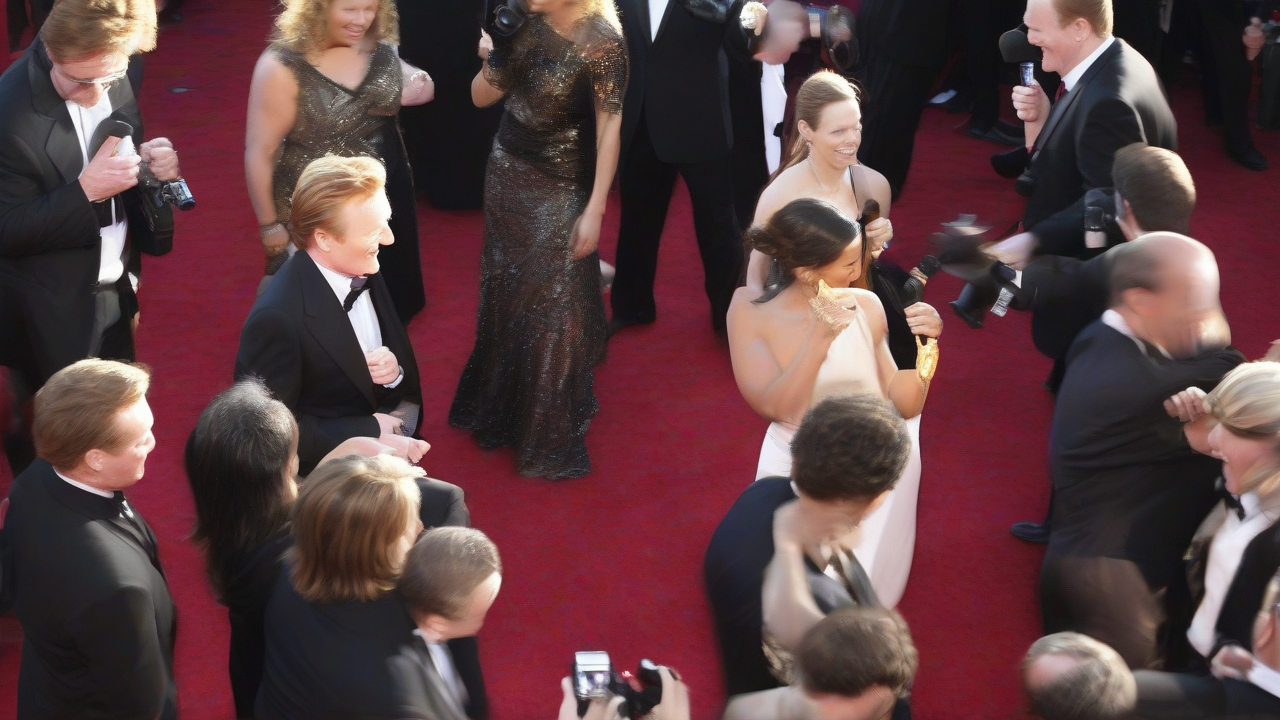 Conan OBrien Steals Oscars Show