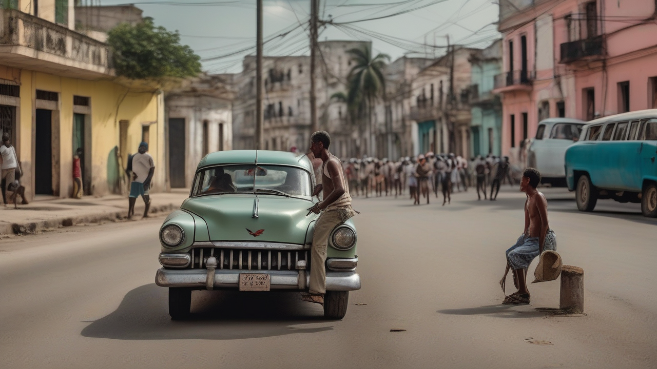 Cubans protest amid power outages