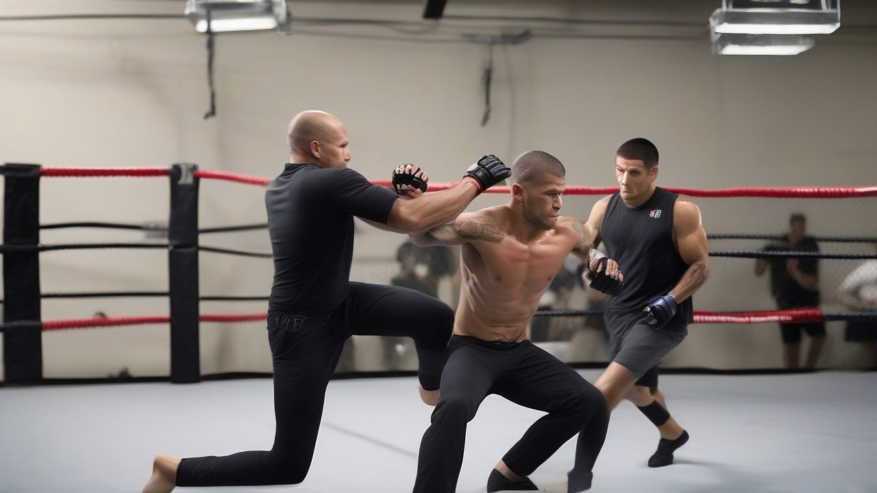 FBI Agents Train with UFC Fighters