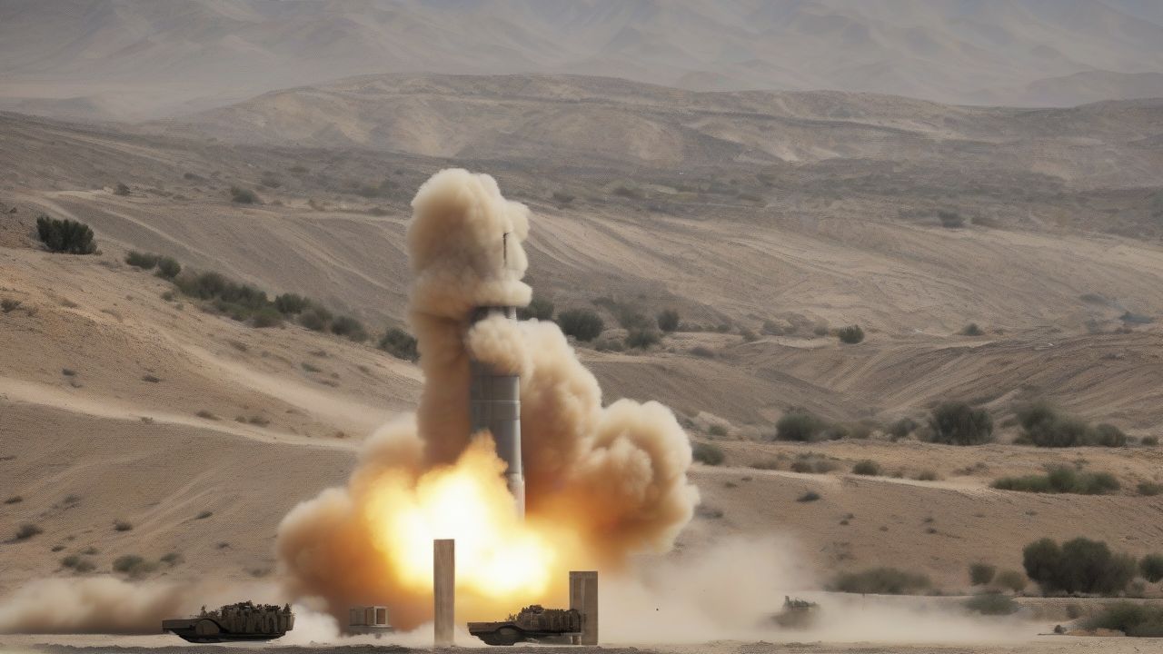 Iran Fires 300 Missiles At Israel