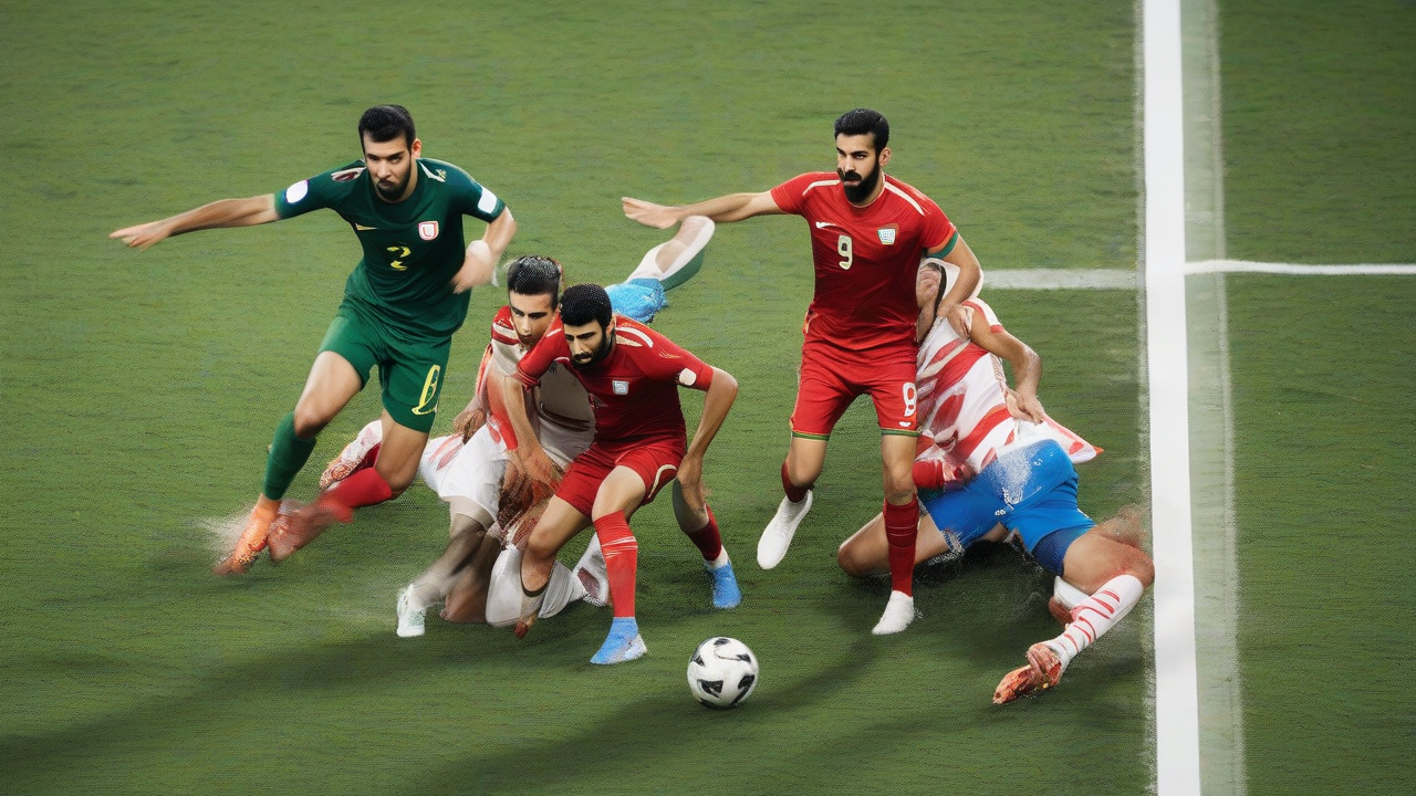 Iran Team Defies Trump