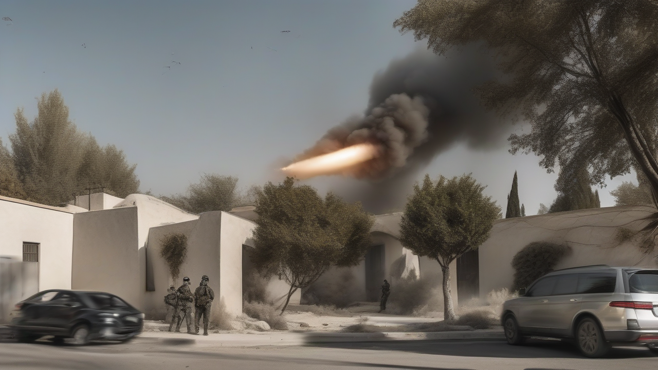 Iran Missile Hits US Consul Residence