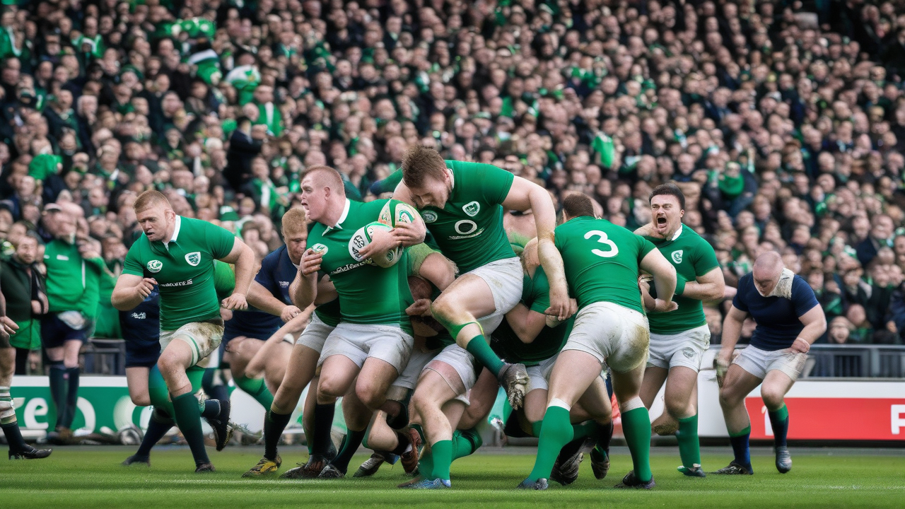 Ireland crushes Scotland's title hopes