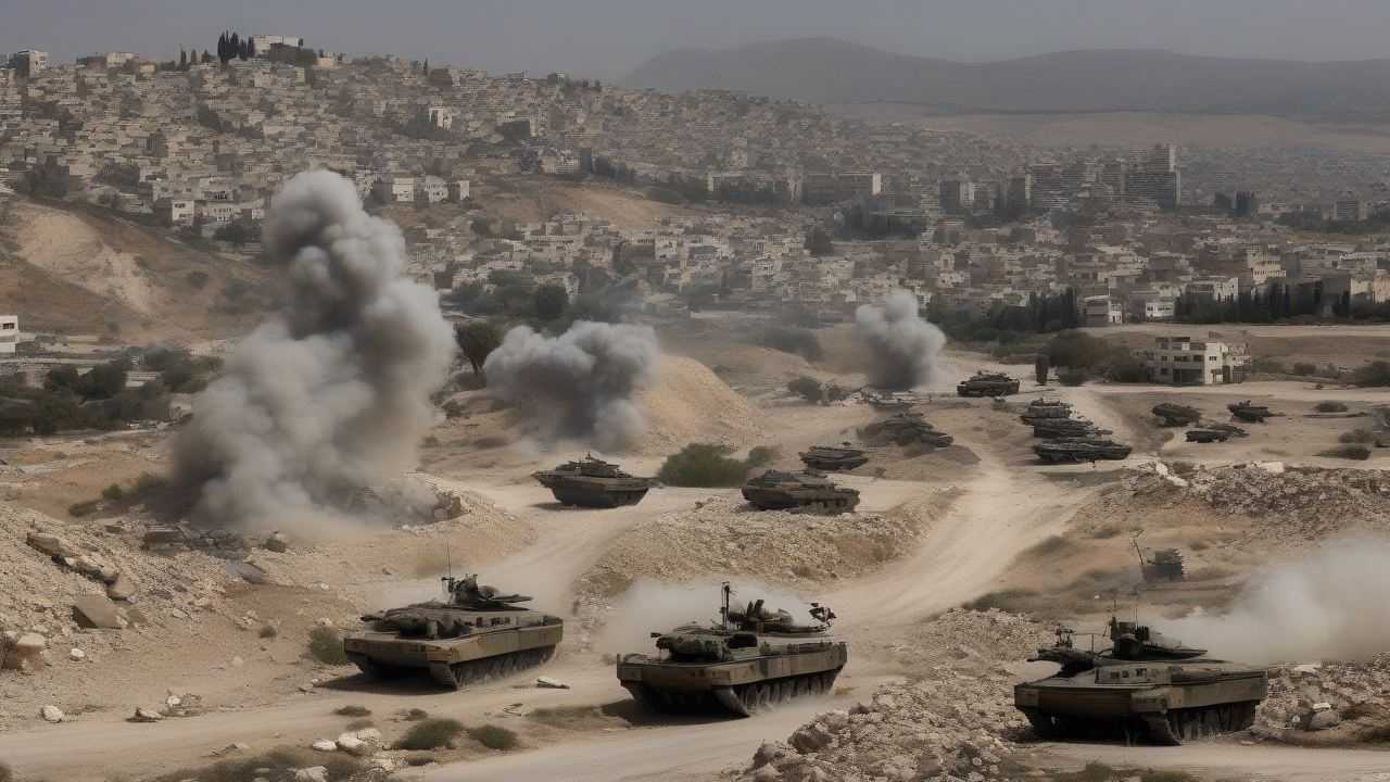 Israel Strikes Lebanon, Killing Dozens