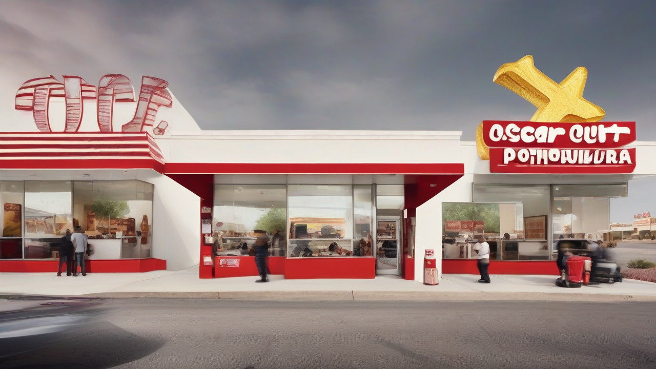 Jordan Celebrates Oscar Win At In-N-Out