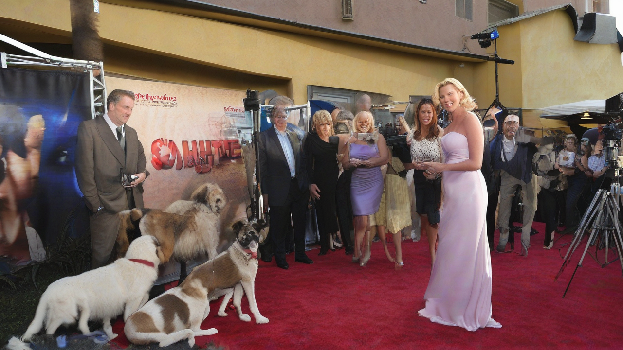 Katherine Heigl attends dog rescue fundraiser