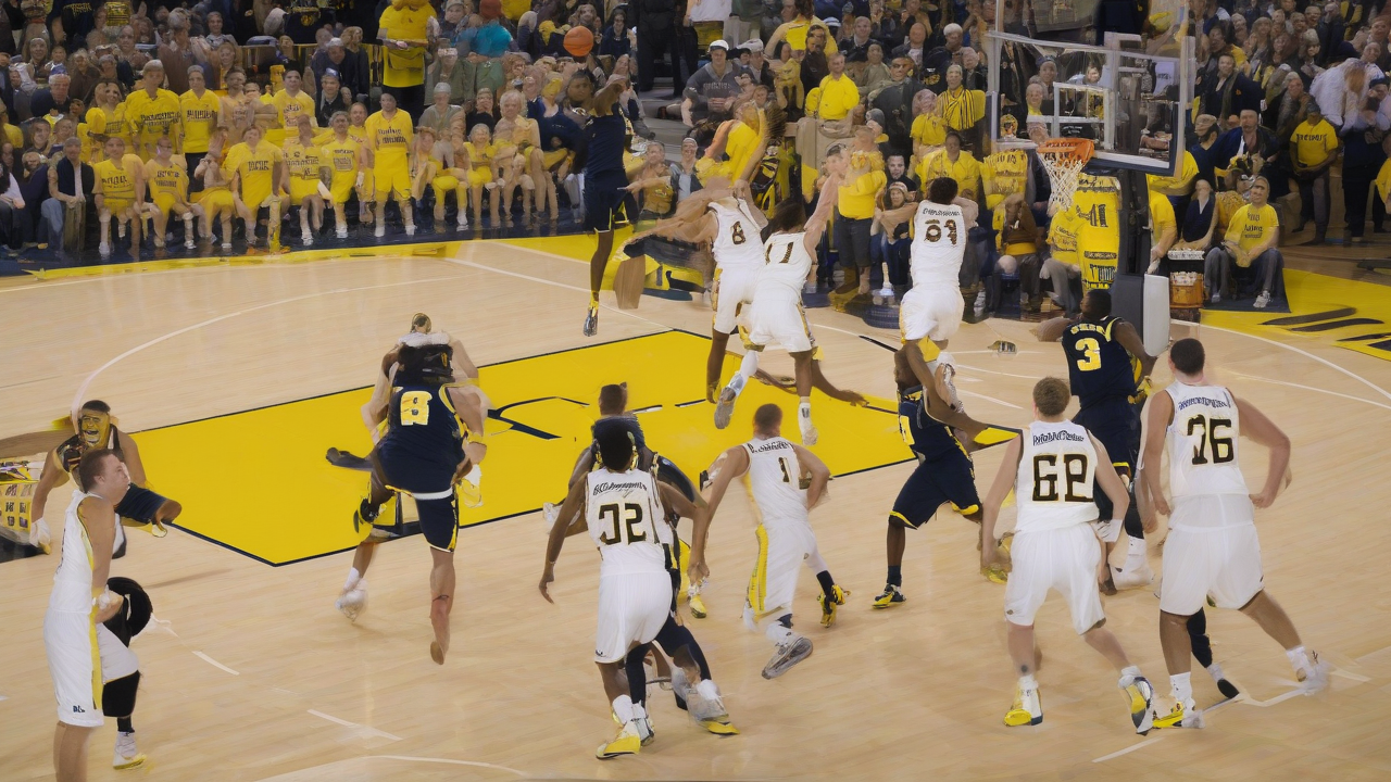 Lendeborg's 3-Pointer Lifts Michigan