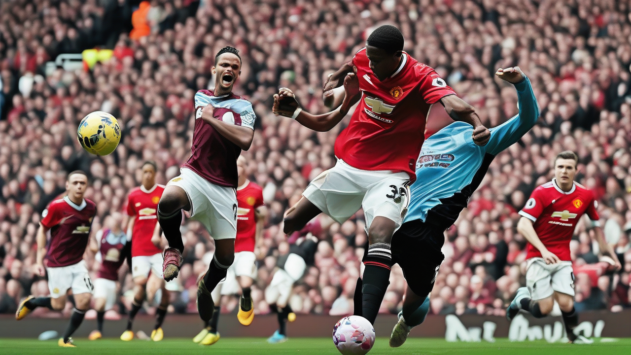 Manchester United Beats Aston Villa