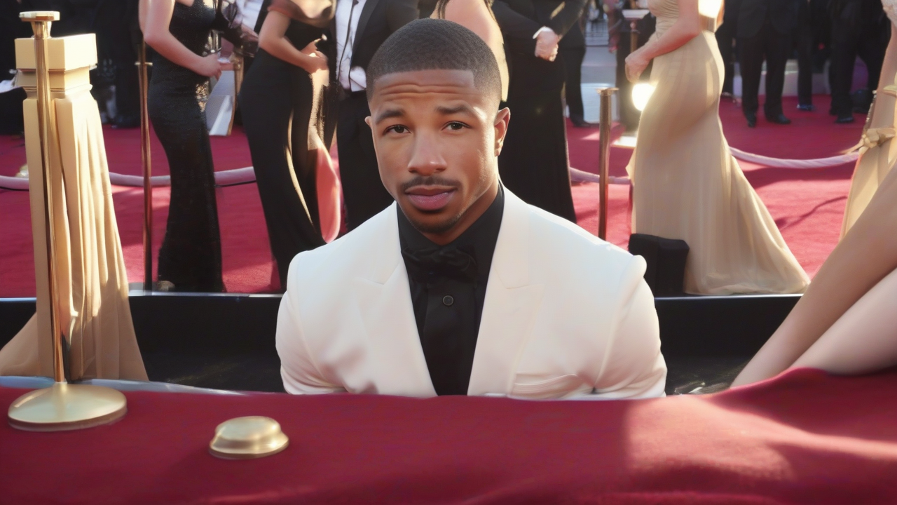 Michael B Jordan Wins Oscar