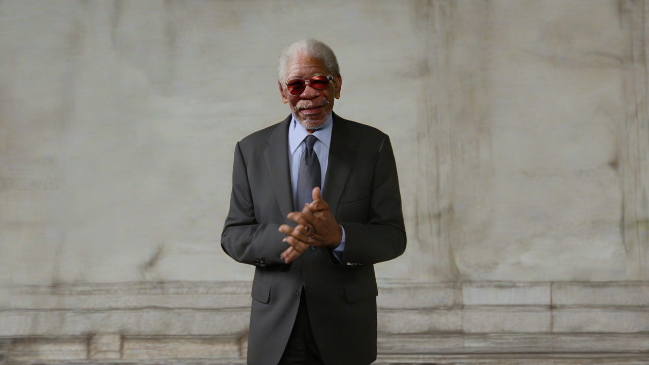 Morgan Freeman Curses in Blooper Reel