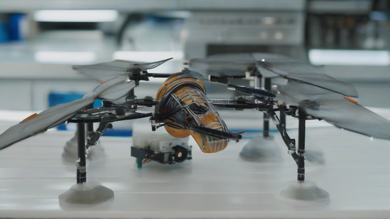 NASA Builds Dragonfly Drone