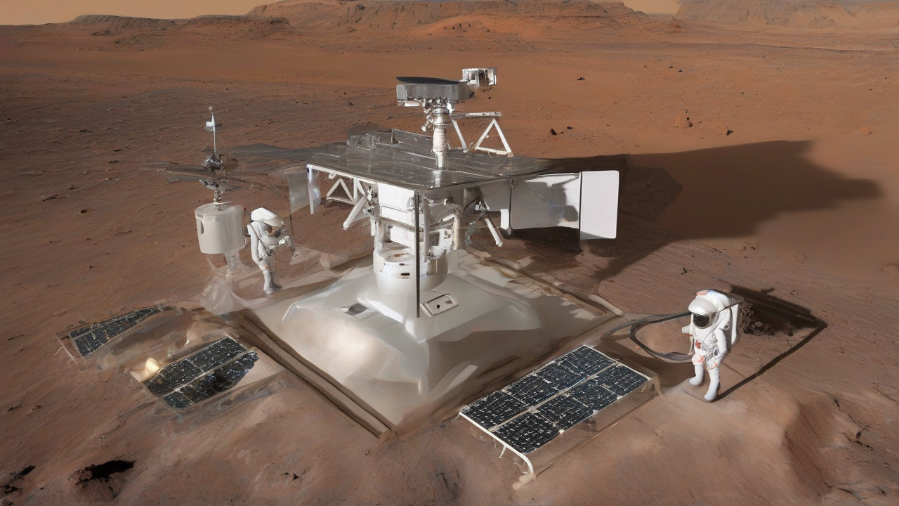 NASA Explores Mars Terrain