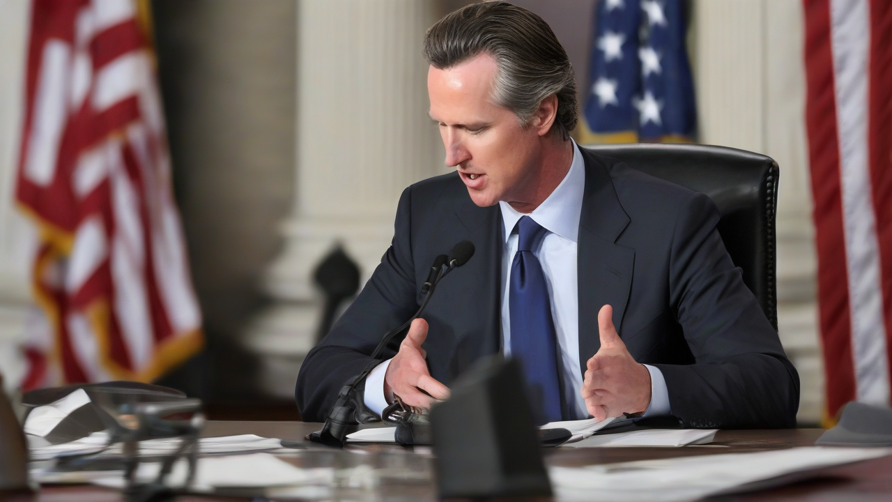 Newsom Memoir Falls Flat Amid Shift
