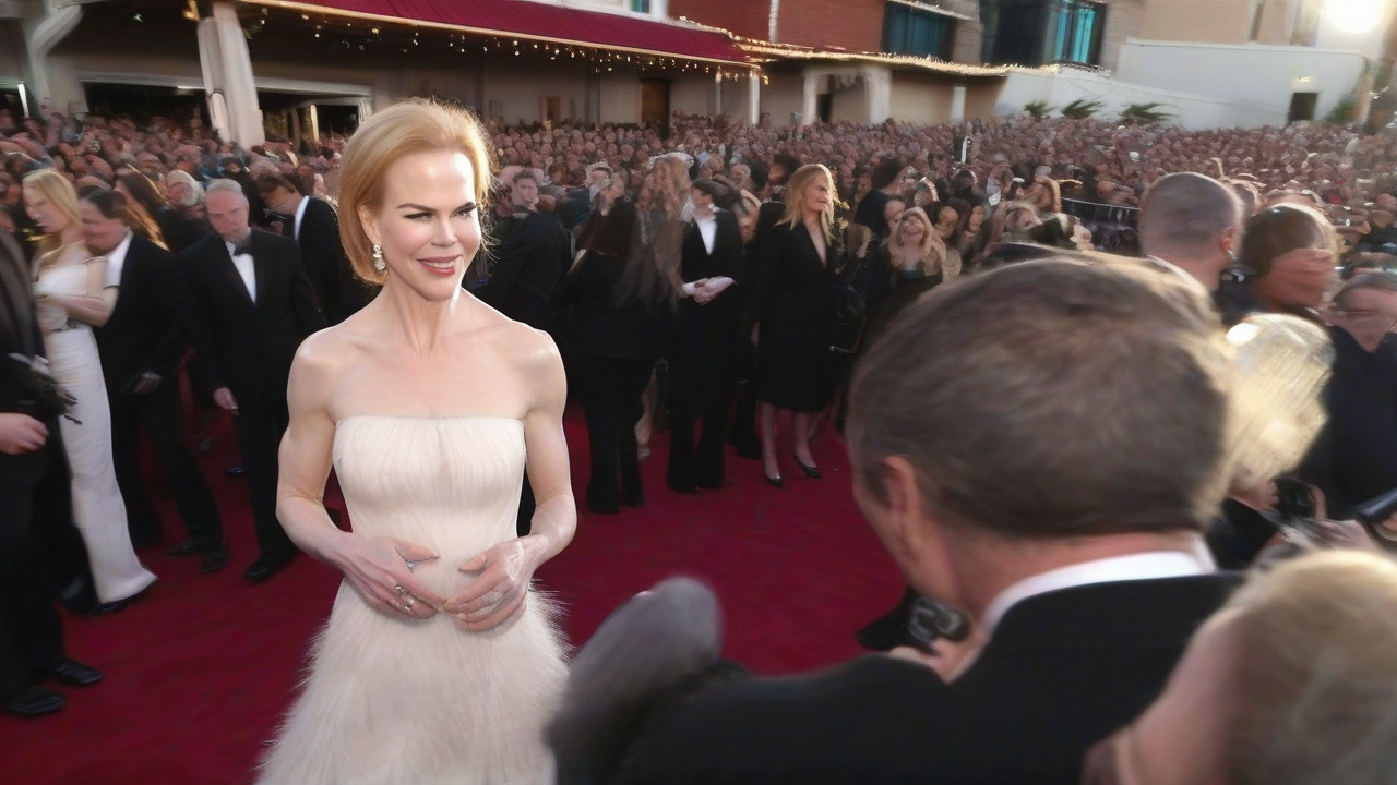 Nicole Kidman attends church before Oscars
