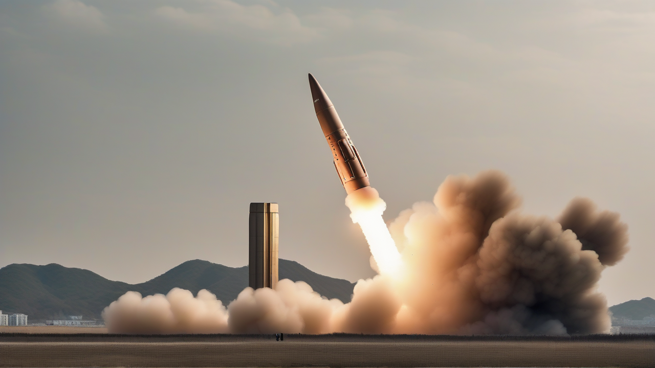 North Korea Launches 10 Missiles