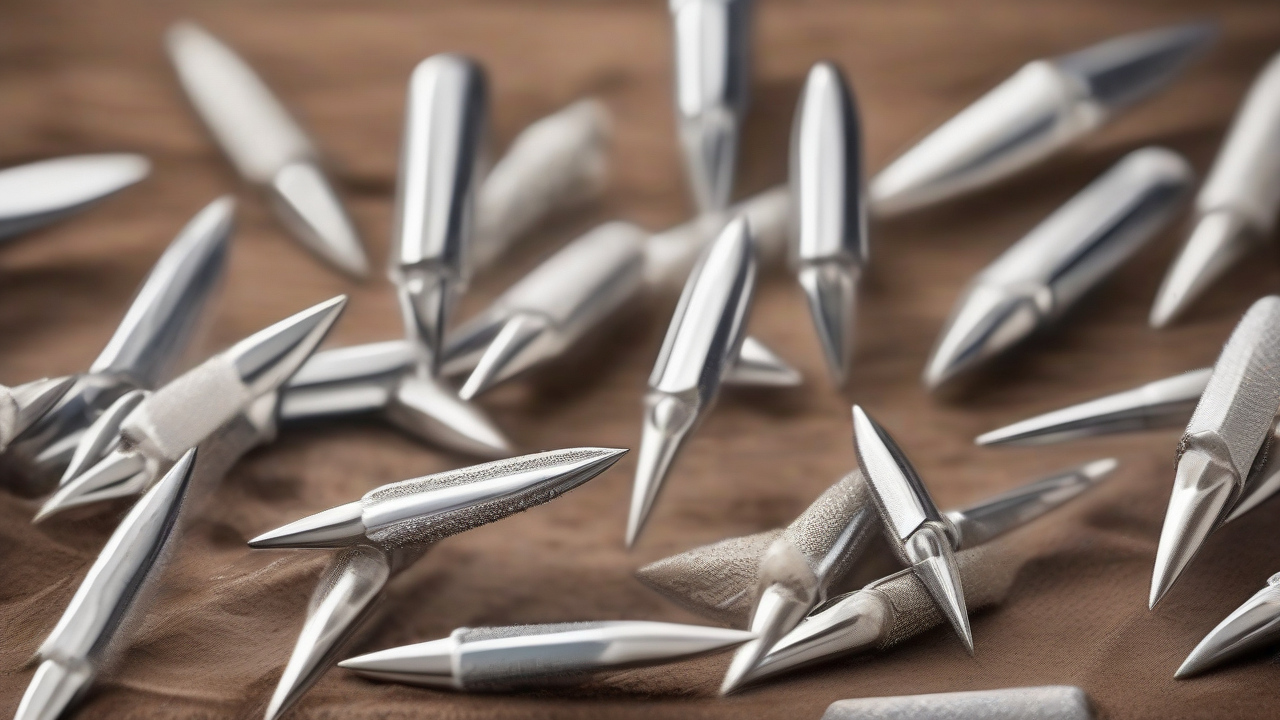 North West sports spiked nails