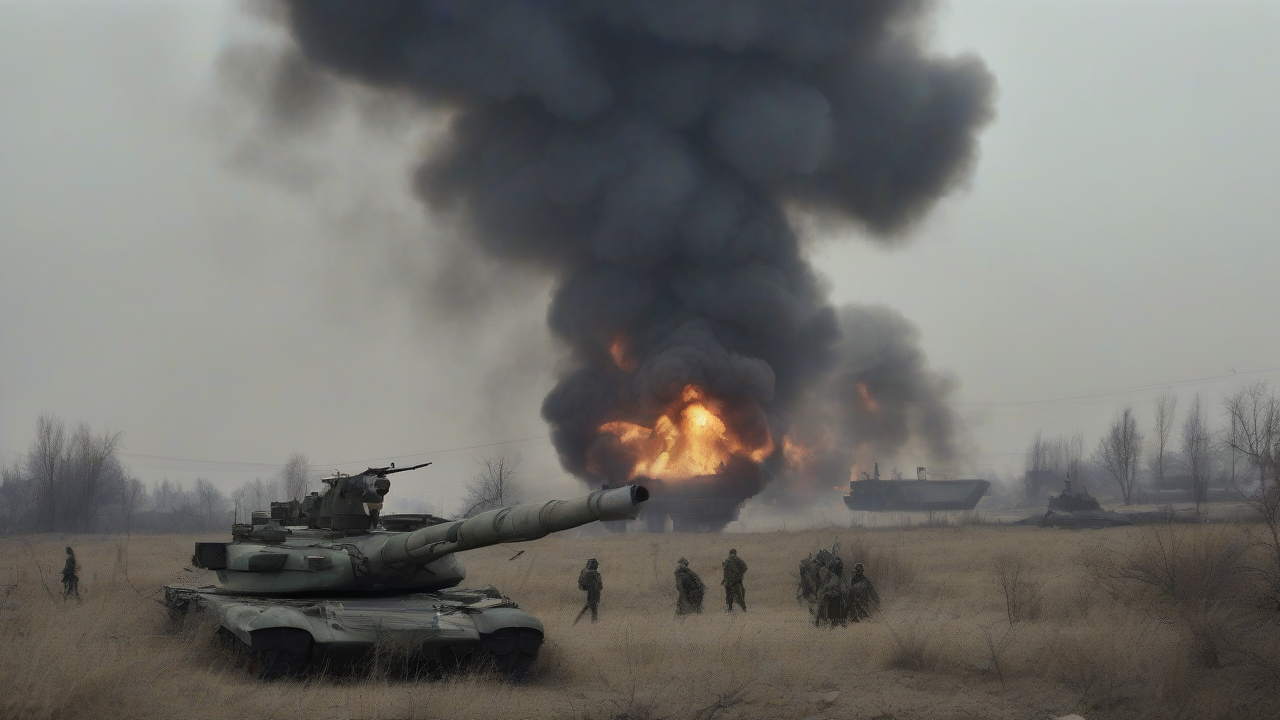 Russia Strikes Ukraine, Killing 4