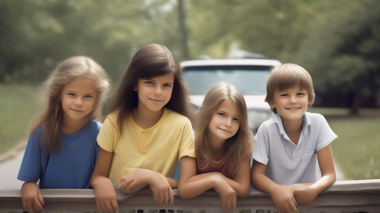 Teen becomes nanny to siblings