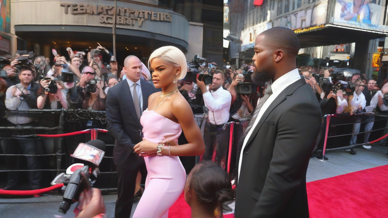 Teyana Taylor Confronts Security Guard