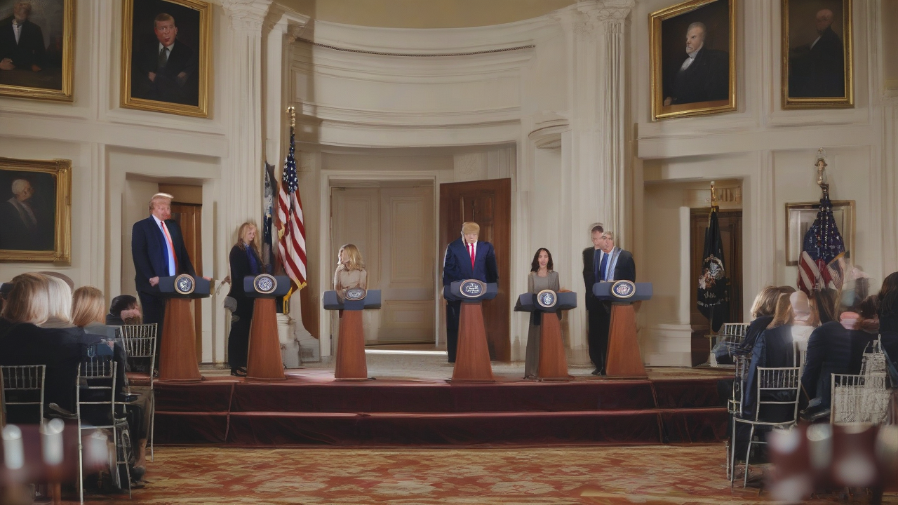 Trump Reveals Priorities