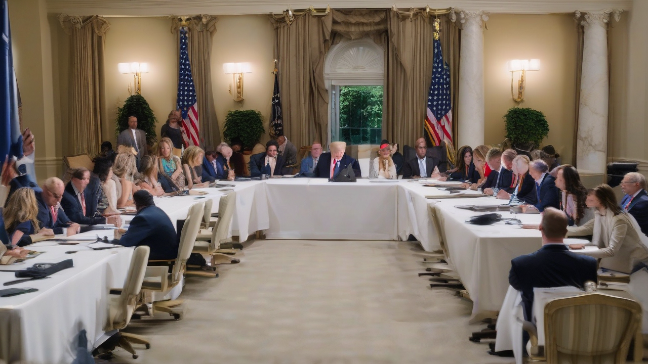 Trump Tours States Ahead Midterms