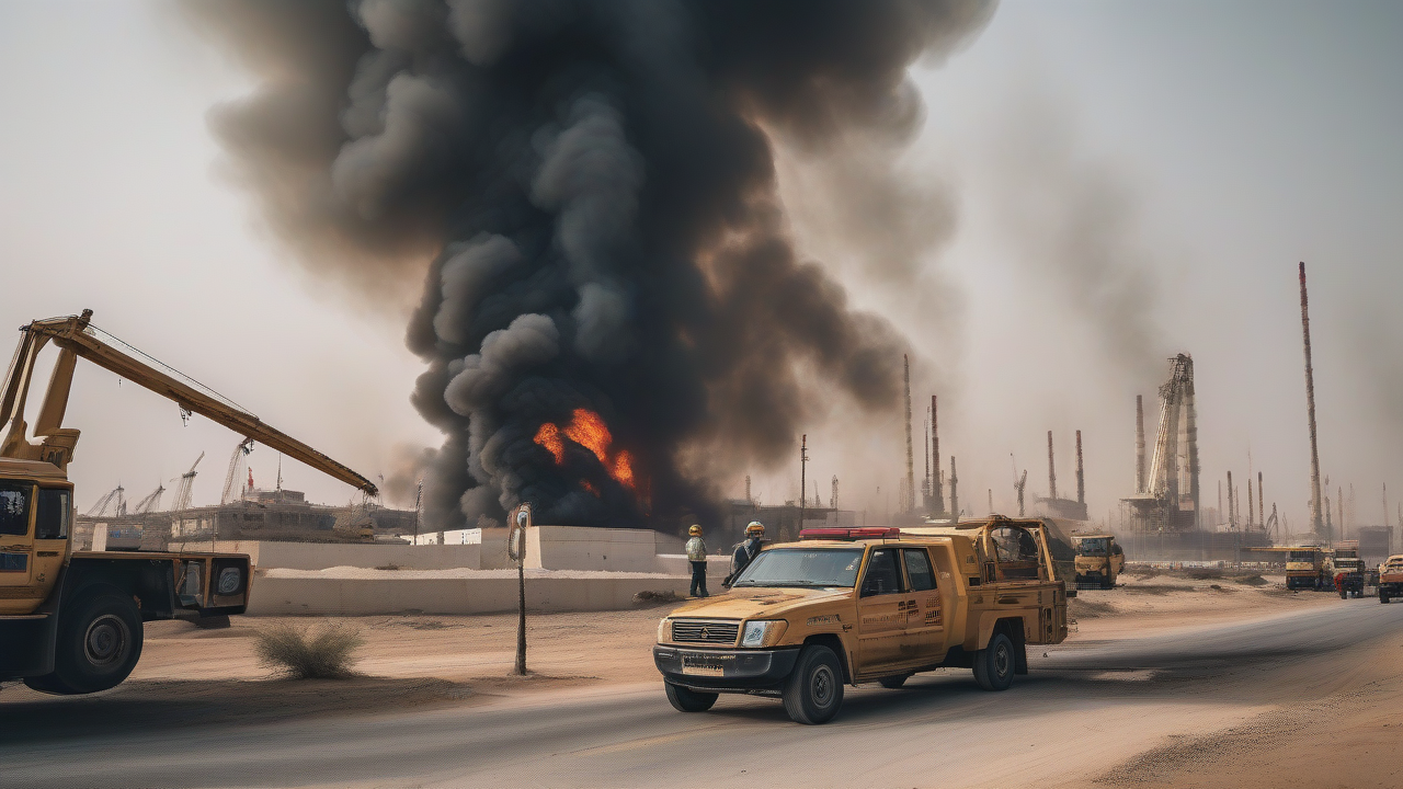 UAE Oil Port Fire Escalates Tensions