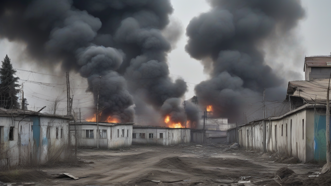 Ukraine strikes Russian factory city