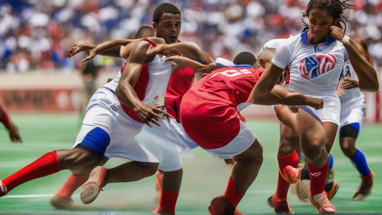 USA Faces Dominican Republic