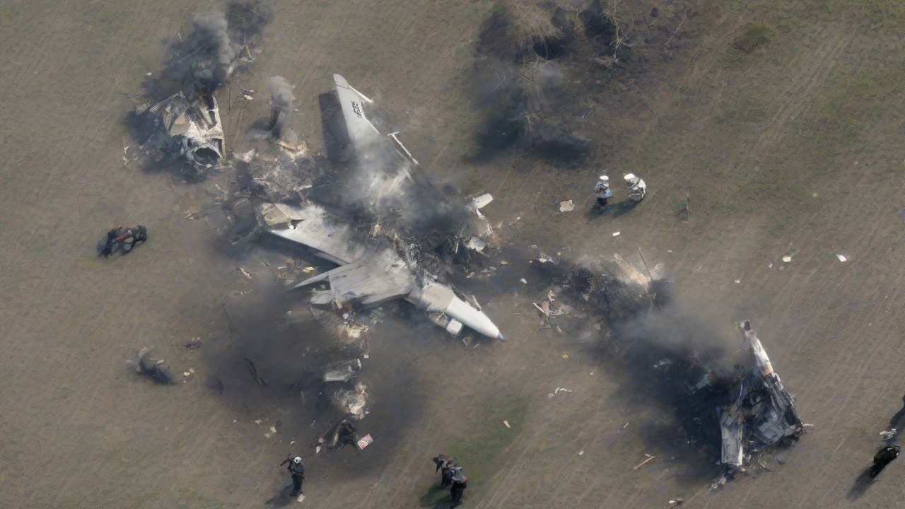 US Plane Crashes in Iraq