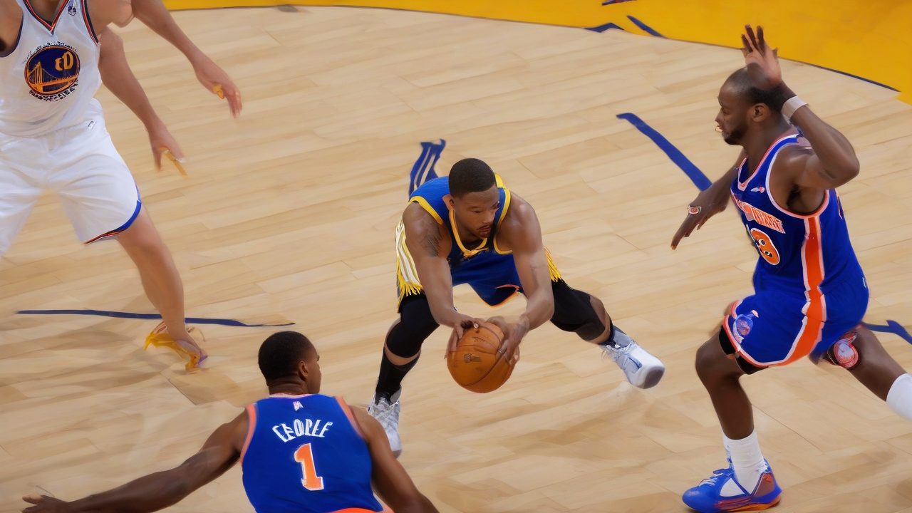 Warriors face Knicks without veterans