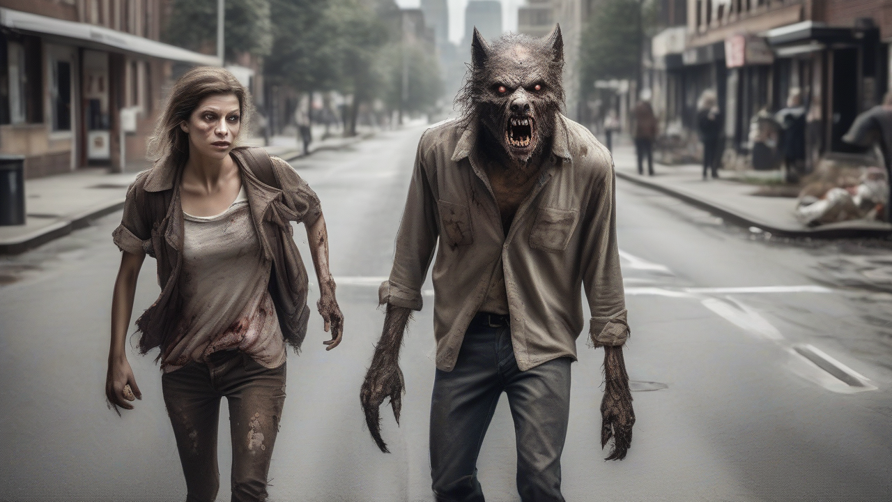 Werewolf and zombie navigate love