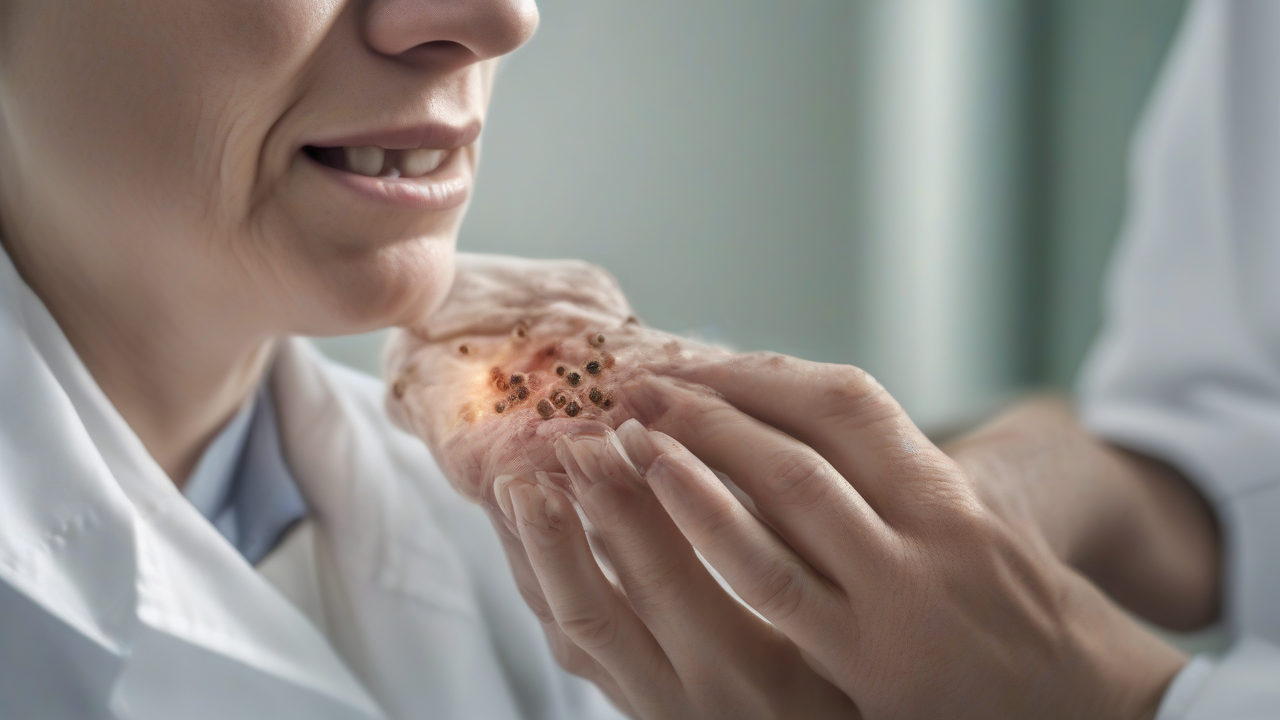 Woman Sneezes Out Maggots